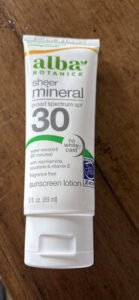 Alba Botanica Sheer Mineral Broad Spectrum SPF 30 Sunscreen Lotion
