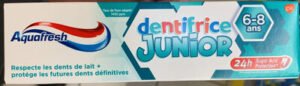Aquafresh Dentifrice Junior 6-8 ans