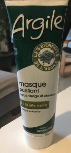 Argile, Juvaflorine Masque Purifiant Naturel à L’Argile Verte.