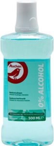 Auchan Auchan – bain de bouche – fraicheur 0% alcool – 500ml