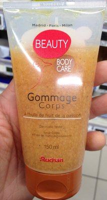 Auchan, Auchan beauty Gommage corps à l’huile de fruit de la passion