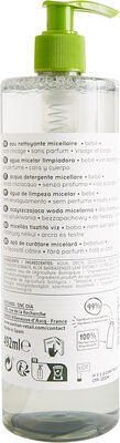 Auchan Baby Bio Auchan baby cosmos bio – eau nettoyante micellaire – sans rincage visage et corps – bébé – 492 ml