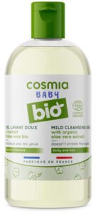 Auchan Baby Bio Gel lavant doux corps et cheveux à l’extrait d’aloe vera bio