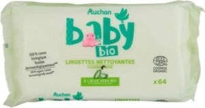 Auchan Baby Bio Lingettes nettoyantes