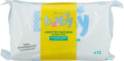 Auchan Baby Lingettes fraîcheur