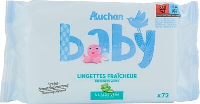 Auchan Baby Lingettes fraîcheur
