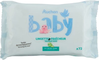 Auchan Baby Lingettes fraîcheur
