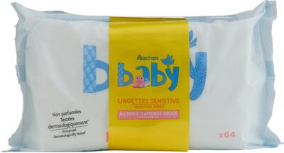 Auchan Baby Lingettes sensitives