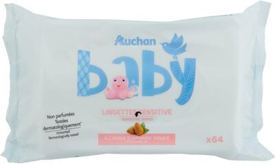 Auchan Baby Lingettes sensitives