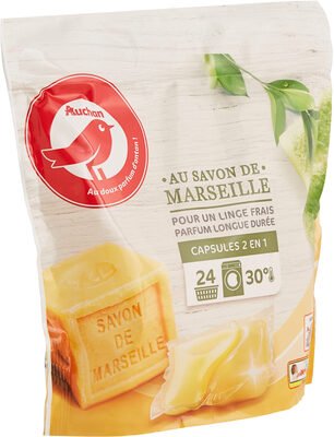 Auchan Capsules 2 en 1 au savon de Marseille
