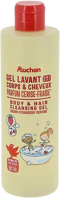 Auchan, Cosmia, Kids Gel lavant parfum cerise et fraise