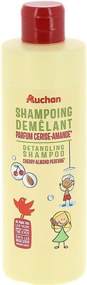 Auchan, Cosmia, Kids Shampoing Démêlant parfum Cerise et Amande