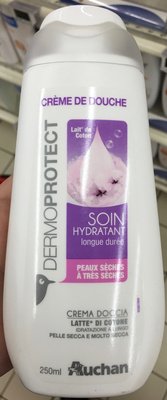 Auchan Crème de douche Dermo Protect soin hydratant