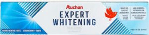 Auchan Dentifrice expert blancheur