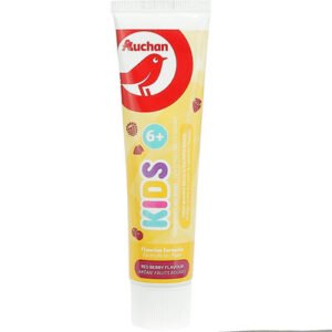 Auchan, Kids Auchan – dentifrice – arôme fruits rouges – enfants 6 + – 50ml