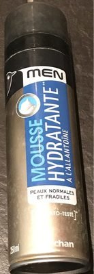 Auchan Mousse à raser hydratante a l’allantoïne