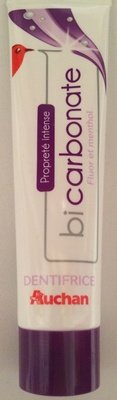 Auchan Propreté intense Bicarbonate Fluor et Menthol