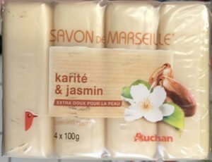 Auchan Savon de Marseille Karité & Jasmin