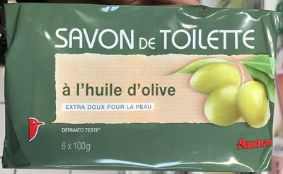 Auchan Savon de toilette à l’huile d’olive