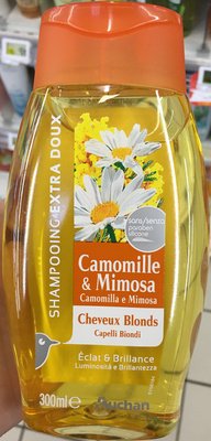 Auchan Shampooing extra-doux Camomille & Mimosa