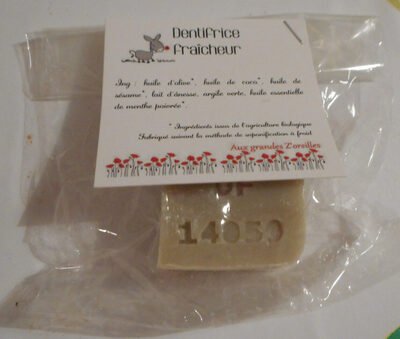 Aux grandes Z’oreilles Dentifrice fraîcheur
