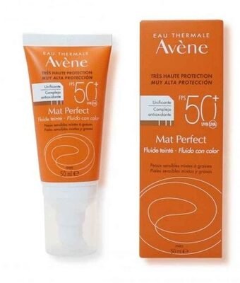 Avène Mat perfect FPS 50+ Fluido con color