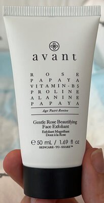 Avant Skincare Gentle Rose Beautifying Face Exfoliant