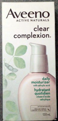 Aveeno daily moisturizer with salicylic acid