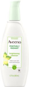 Aveeno Positively Radiant Brightening Facial Cleanser