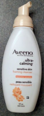 Aveeno ultra-calming sensitive skin foaming cleanser