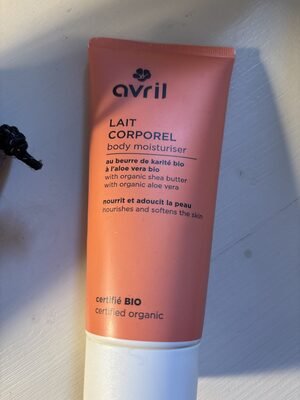 Avril Lait corporel au beurre de karité bio à l’ale vera bio