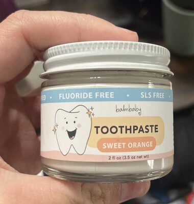 bambaby Toothpaste Sweet Orange