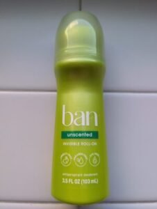 ban ban unscented invisible roll-on