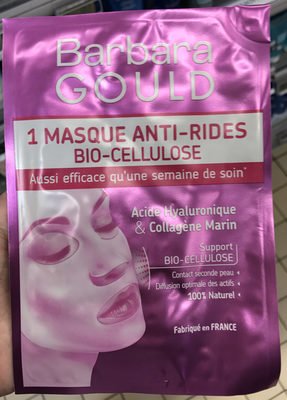 Barbara Gould 1 Masque Anti-Rides Bio-Cellulose