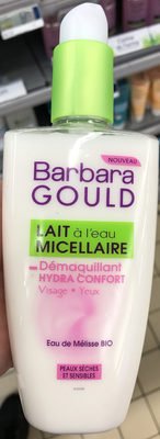Barbara Gould Lait à l’eau micellaire Démaquillant Hydra Confort