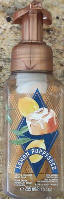 Bath & Body Works Lemon Poppyseed Gentle Foaming Hand Soap with Natural Essential Oils