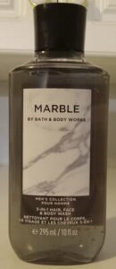 Bath & Body Works Marble 3-In-1 Hair, Face, and Body Wash