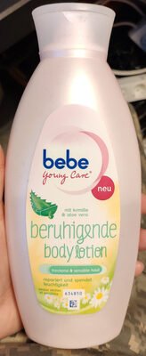bebe, bebe young care beruhigende bodylotion