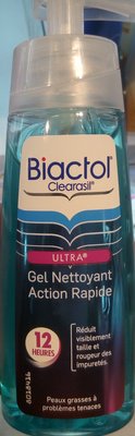 Biactol, Clearasil Gel nettoyant action rapide