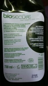 bio-secure shampoing cheveux normaux