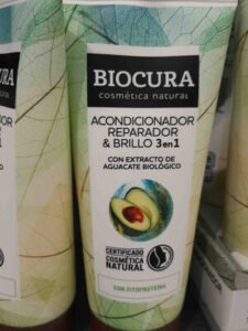 Biocura Acondicionador reparador y brillo 3 en 1