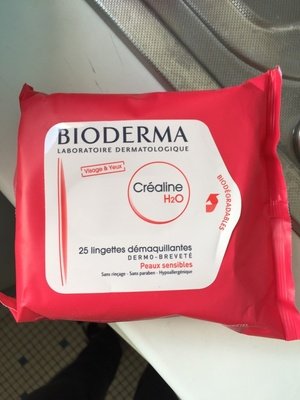 Bioderma Lingettes Crealine H2O
