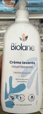 Biolane Crème lavante nourissante