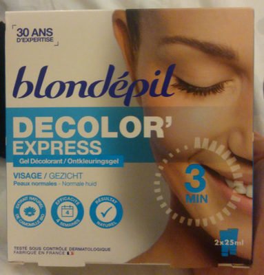 Blondépil Gel Décolor’ Express visage