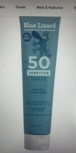 Blue Lizard Sensitive Mineral Sunscreen