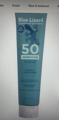 Blue Lizard Sensitive Mineral Sunscreen