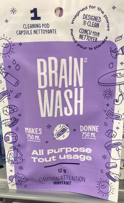 Brain Wash Solutions • 🇨🇦Chambly Quebec Canada All Purpose Cleaner Refill Pod (makes 750 ml)
