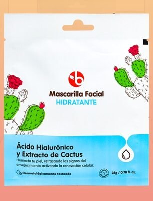Bravo Bravo mascarilla facial ácido hialurónico
