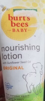 burt’s bees baby nourishing lotion original