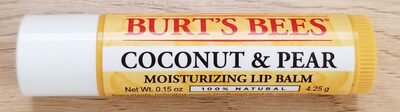 Burt’s Bees Coconut & Pear Moisturizing Lip Balm